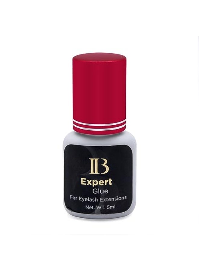 آي بيوتي غراء تمديد الرموش لافا لاش الجديد 1 قطعة Ibeauty IB الخبراء 5 مل | وقت جفاف 1-2 ثانية | احتفاظ لمدة 5-6 أسابيع | لوازم لاصقة سوداء للاستخدام الاحترافي - Image 1