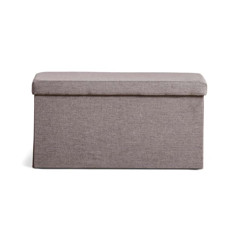 Pan Home أوتومان تيفاني مع تخزين - رمادي - Image 5