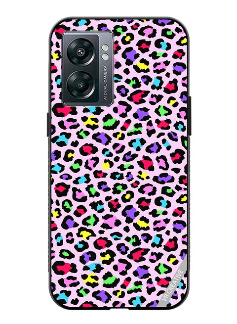 Protective Case Cover For Oppo A57 5G Mix Pattern Design Multicolour