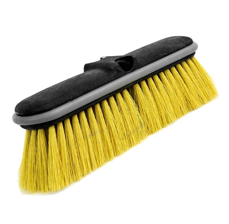 DOCAZOO DOCA Scrub Brush 6-24 Ft with Long Handle Extension Pole - Outdoor Broom and Scrubbing Brush for House Floor, Deck, Patio, Car - Brush Set - Image 1