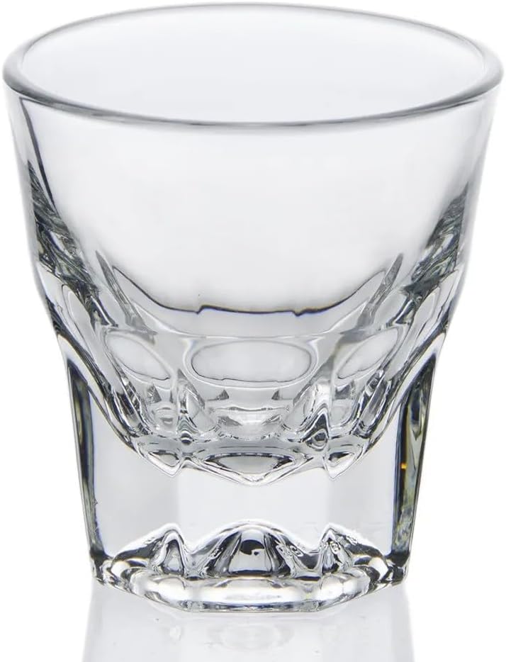 Necessia Premium Cortado Glasses 4.5oz – Set of 2, Heat-Treated Tempered Glass, Elegant Espresso Cups, Durable Barista-Grade Coffee Glassware - Image 1
