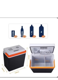 DLC 2-in-1 20 Liter Car Electric Refrigerator Cooler (Both Warm & Cold), 12V Portable Electric Cooler for Camping, Road Trip and Picnic, DLC-CW5020  - Image 3