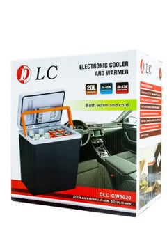DLC 2-in-1 20 Liter Car Electric Refrigerator Cooler (Both Warm & Cold), 12V Portable Electric Cooler for Camping, Road Trip and Picnic, DLC-CW5020  - Image 4