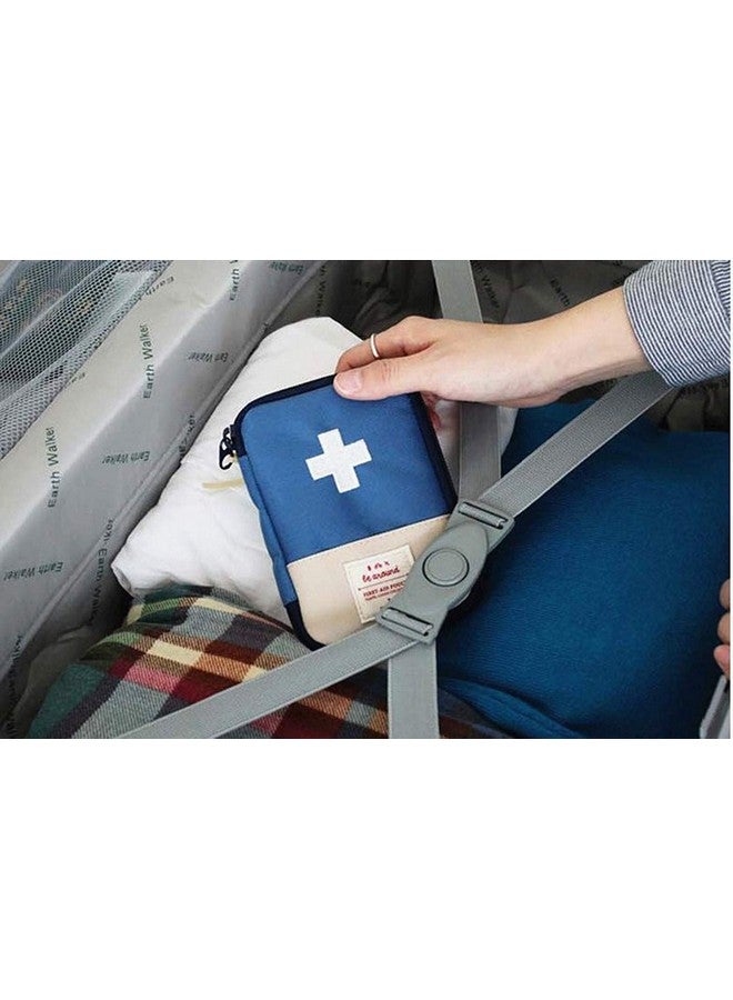 KD ZONE First Aid Bag Empty First Aid Pouch Mini Portable Medical Bag for Outdoor Camping Hiking Travel Emergency Multifunction Emergency Medicine Storage Bag-7x5 inch 2 Packs - Image 5