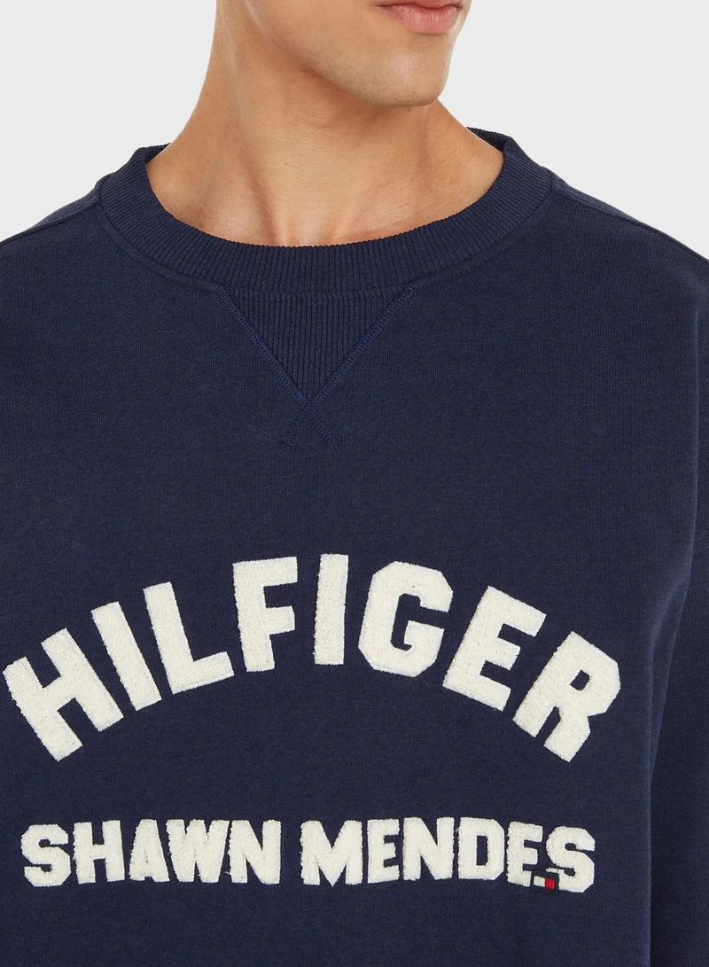TOMMY HILFIGER Casual Logo Crew Neck T-Shirt