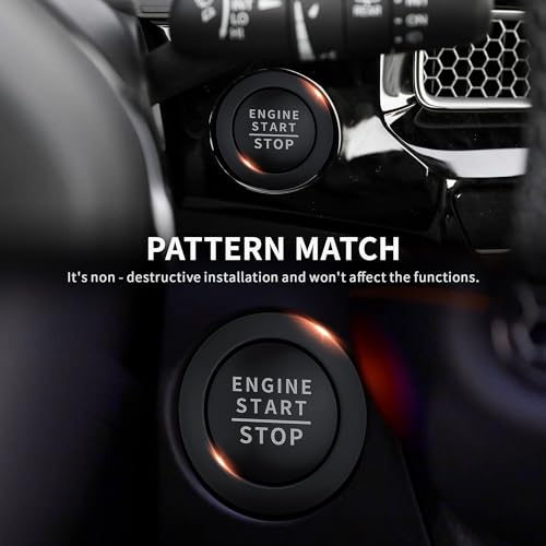 Polodunn for 2022-2026 Honda Civic, 2023-2026 CRV/HRV/Acura Integra, 2023-2025 Accord & 2025 ADX Accessories - 6pcs Aluminum Alloy Knob Cover Trim Set FIts Push Start, AC & Hazard Light (Black) - Image 5