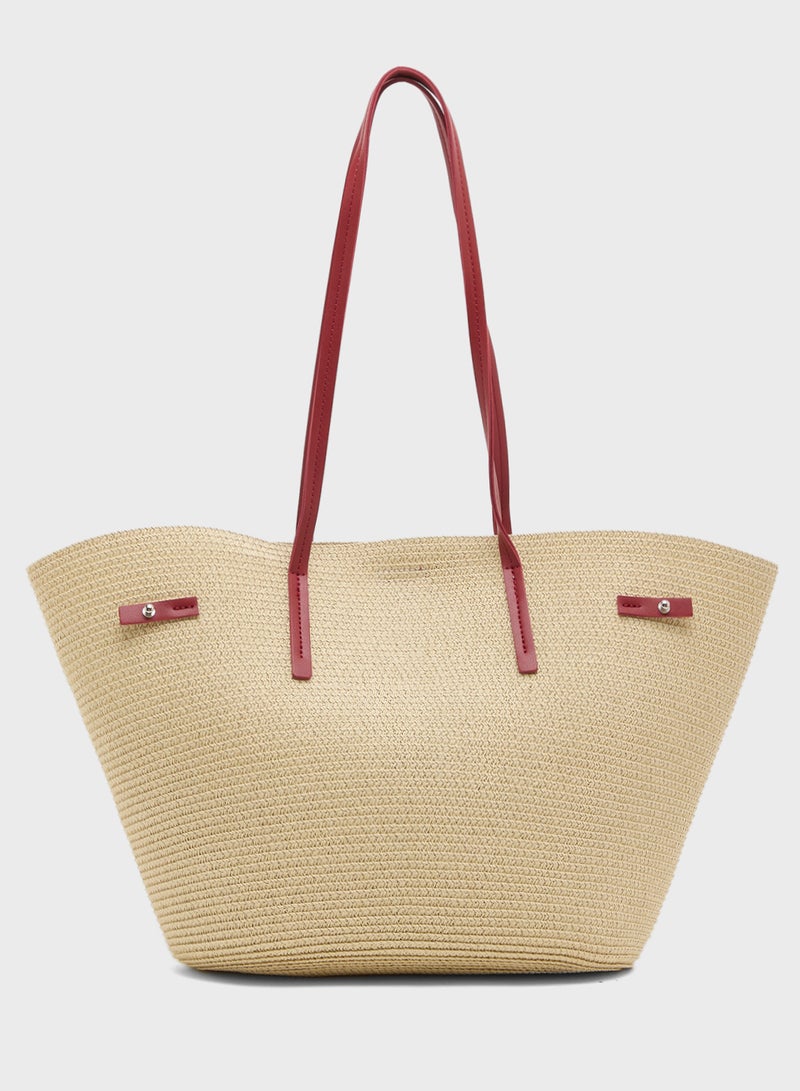 Ginger Woven Shoulder Bag  - Image 3