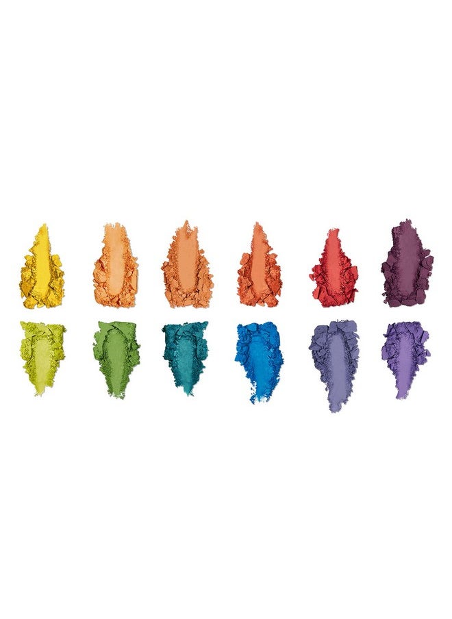 Illamasqua - Illamasqua Artistry Eyeshadow Palette Experimental - Highly Pigmented Satin Matte and Metallic Shimmer - 12 Versatile Shades - Vegan - Image 1