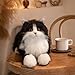 Chongker Stuffed Animals Handmade Realistic Cat Plush Toy Companion for Elderly Adults Women Kids Cat Lover Surprise Gifts for Anniversary Birthday - Image 2