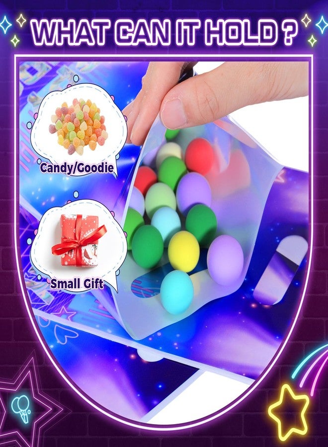Eccliy 30 Pcs Kpop Birthday Party Favors Bags Cartoon Goodie Candy Gift Bags with Handles Birthday Party Supplies - Image 5