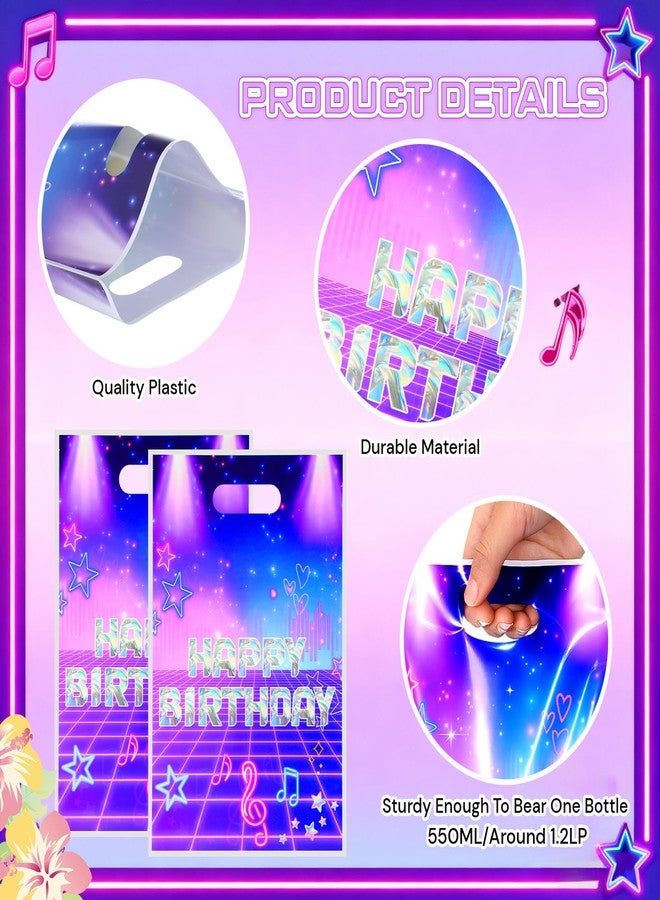 Eccliy 30 Pcs Kpop Birthday Party Favors Bags Cartoon Goodie Candy Gift Bags with Handles Birthday Party Supplies - Image 4