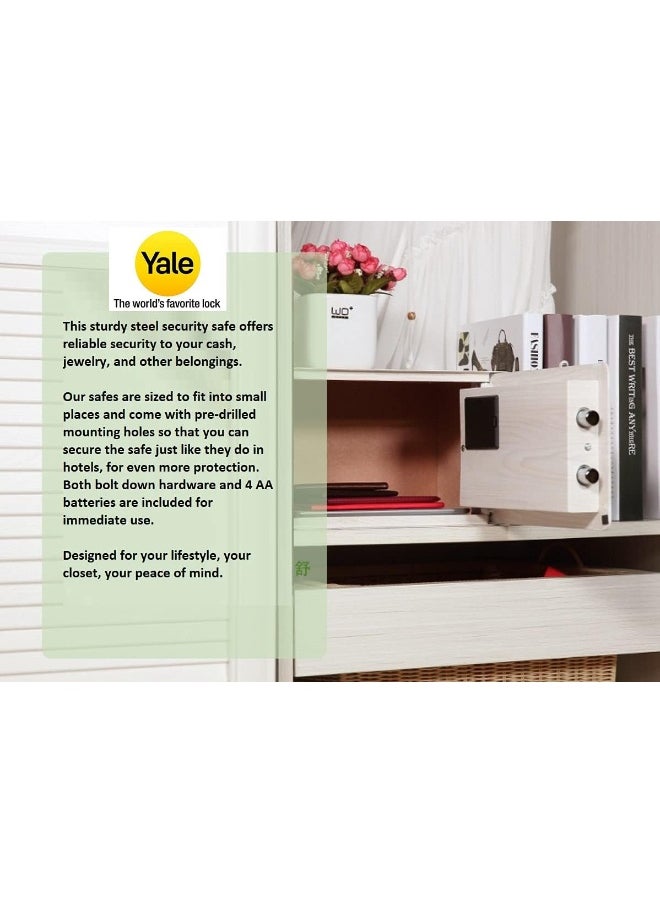 Yale Standard Security Elegant Safe with PIN Code and Key Override