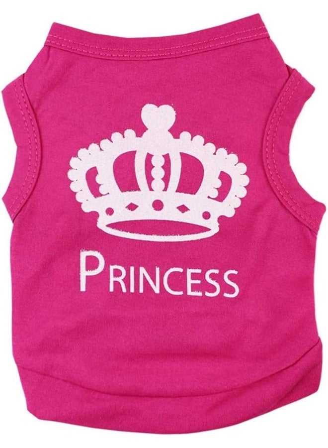 Fancy Paws فستان ملابس فاخرة للكلاب الصغيرة والقطط - قميص وستر للاميرة - حجم S - Image 1