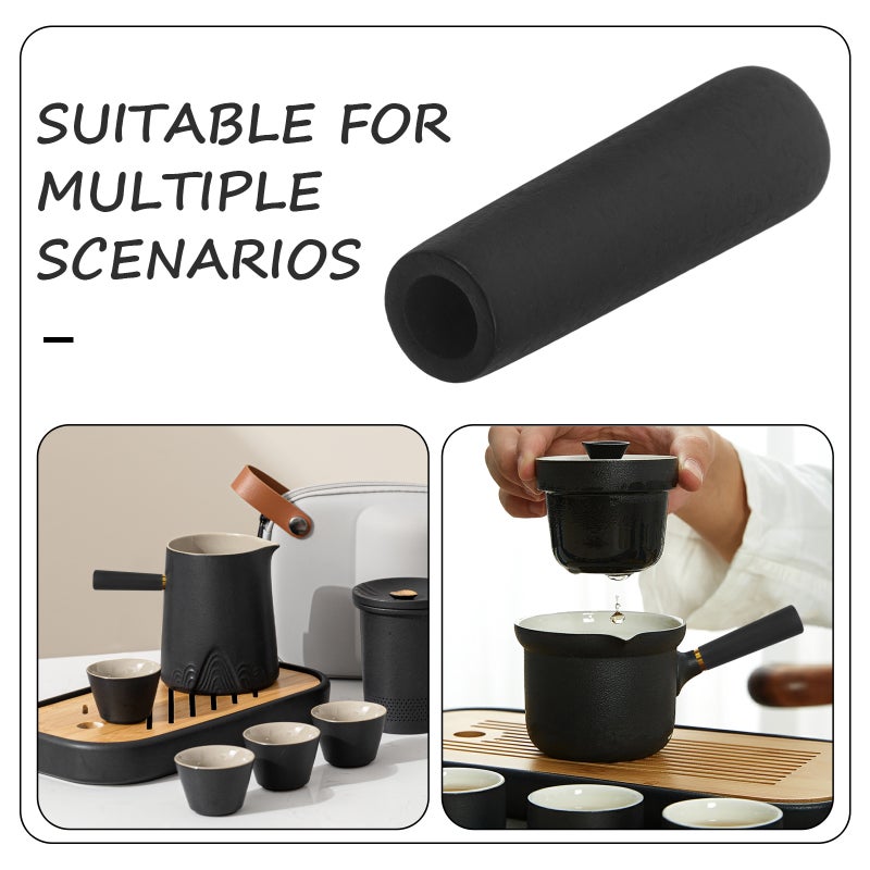 Teapot Handle Replacement Nonslip Wood Tea Kettle Handle Anti-scald Teapot Handle - Image 3