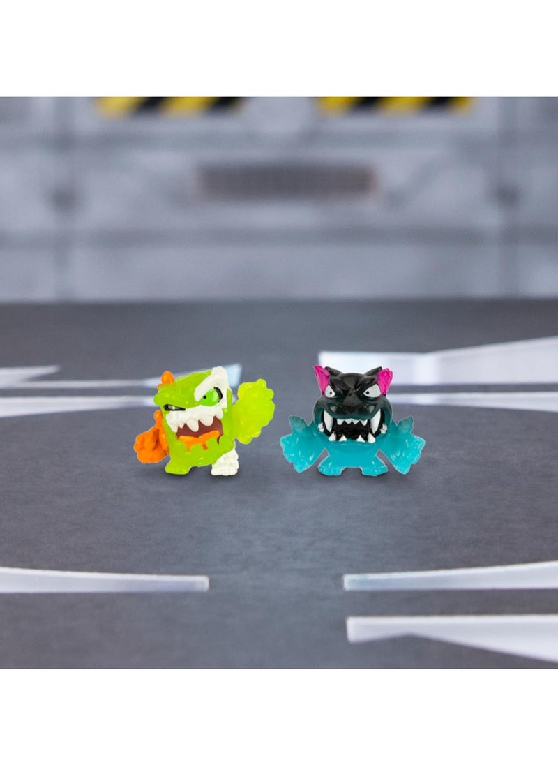 MrBeast Lab - MrBeast Lab Swarms Mega Lab 12 Pk Hard Boiled - Experiment by Adding Water, Shaking The Test Tube & Revealing 12pk of 1" MrBeast Collectible Characters, Includes Special Edition Panther - Image 1