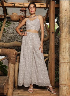  قصة Women's Off-White Indie Flora Co-Ord Set  - Image 2