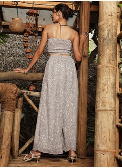  قصة Women's Off-White Indie Flora Co-Ord Set  - Image 4