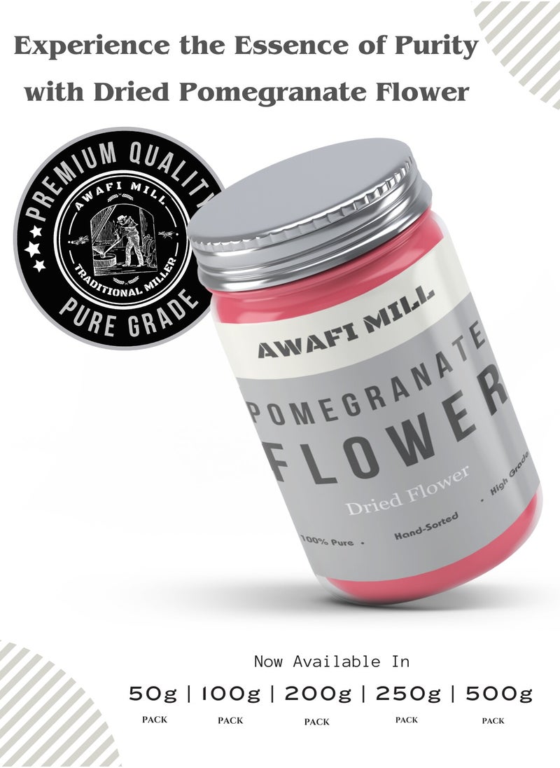 Awafi Mill Dried Pomegranate Flower – Premium Quality, Natural  - Image 4