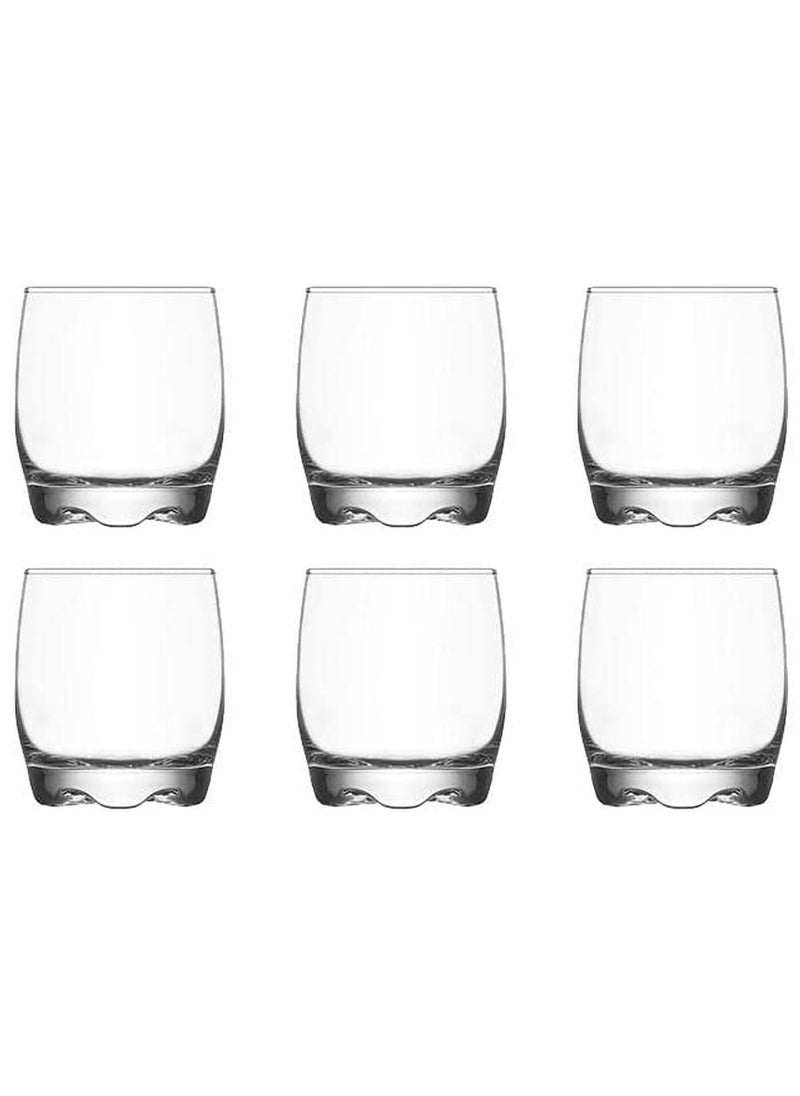 3Diamonds Tumbler Glass Set of 6. Use as Drinking Glasses. Scotch. Bourbon. Cocktails. Lowball Bar Tumblers. Water and Juice Tumbler. Tumblers Cup for Drinks. Gift for Men, Friends and Relatives (Design T33)  - Image 5
