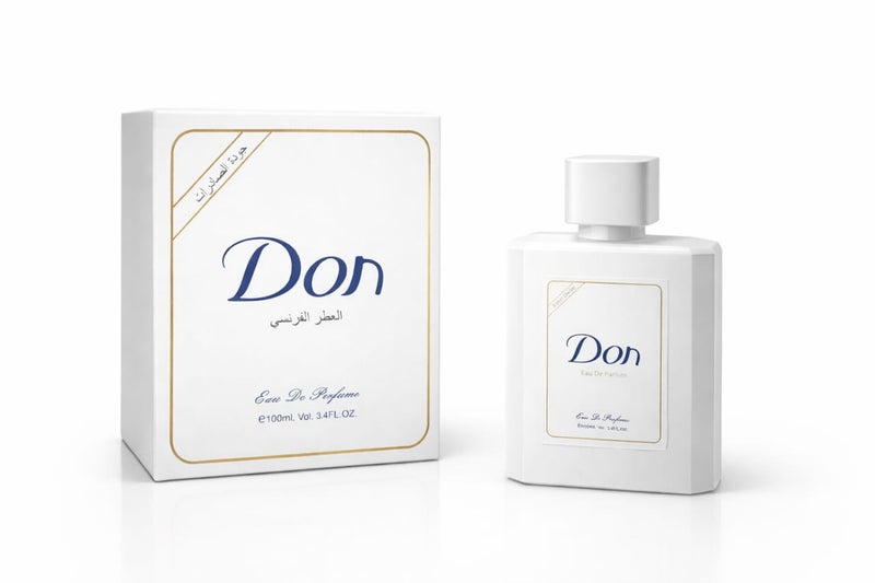 دون عطر او دي بارفان من دون برائحة العطر الفرنسي بجودة التصدير، 100 مل - Image 2