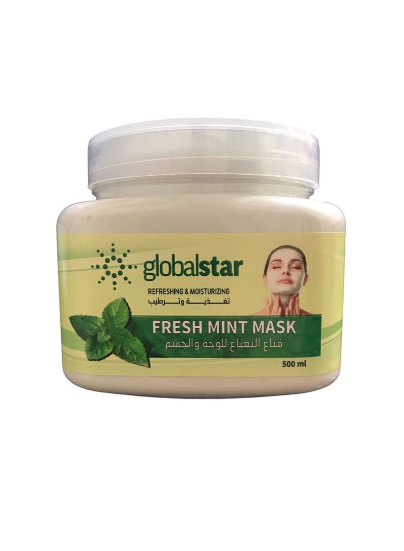 globalstar Fresh Mint Mask