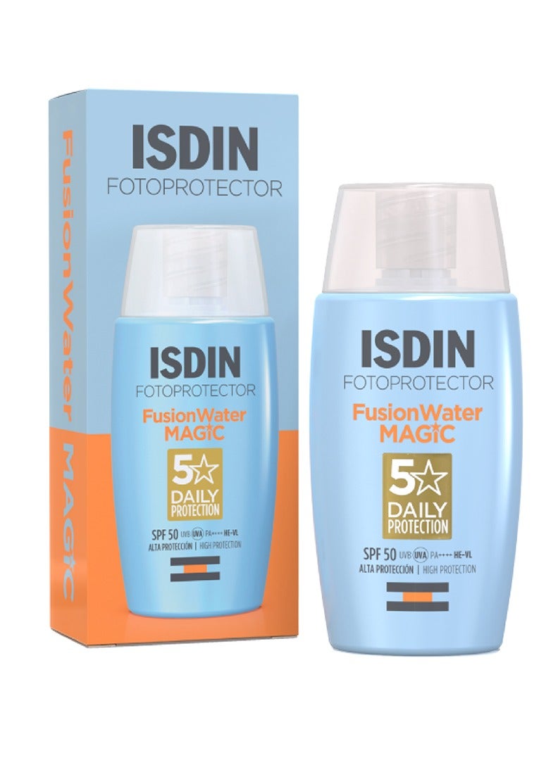 ISDIN Fotoprotector Fusion Water Magic 50 MLHydrates the Skin