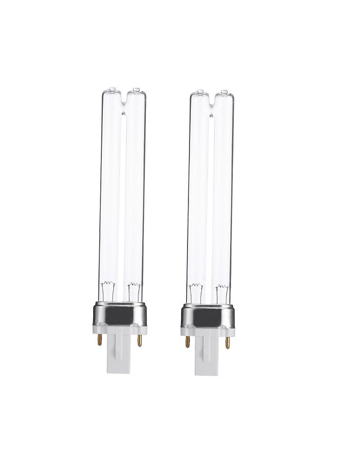 Generic - 2PCS 9W G23 Base Aquarium Fish Tank UV Sterilizer Purifier Bulbs Germicidal Ultraviolet Replacement Light Bulbs - Image 1