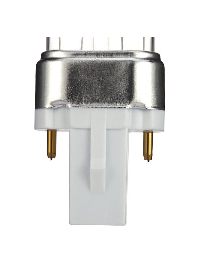 Generic - 2PCS 9W G23 Base Aquarium Fish Tank UV Sterilizer Purifier Bulbs Germicidal Ultraviolet Replacement Light Bulbs - Image 1