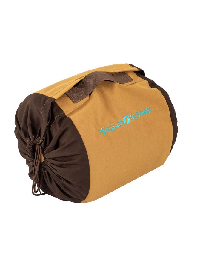AL SANIDI Nafud Al Thuwairat sleeping mattress for trips, camping Sleeping bag, Sandy, 90x200 Cm  - Image 5