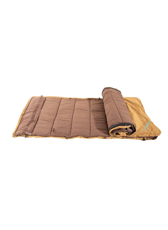 AL SANIDI Nafud Al Thuwairat sleeping mattress for trips, camping Sleeping bag, Sandy, 90x200 Cm  - Image 2