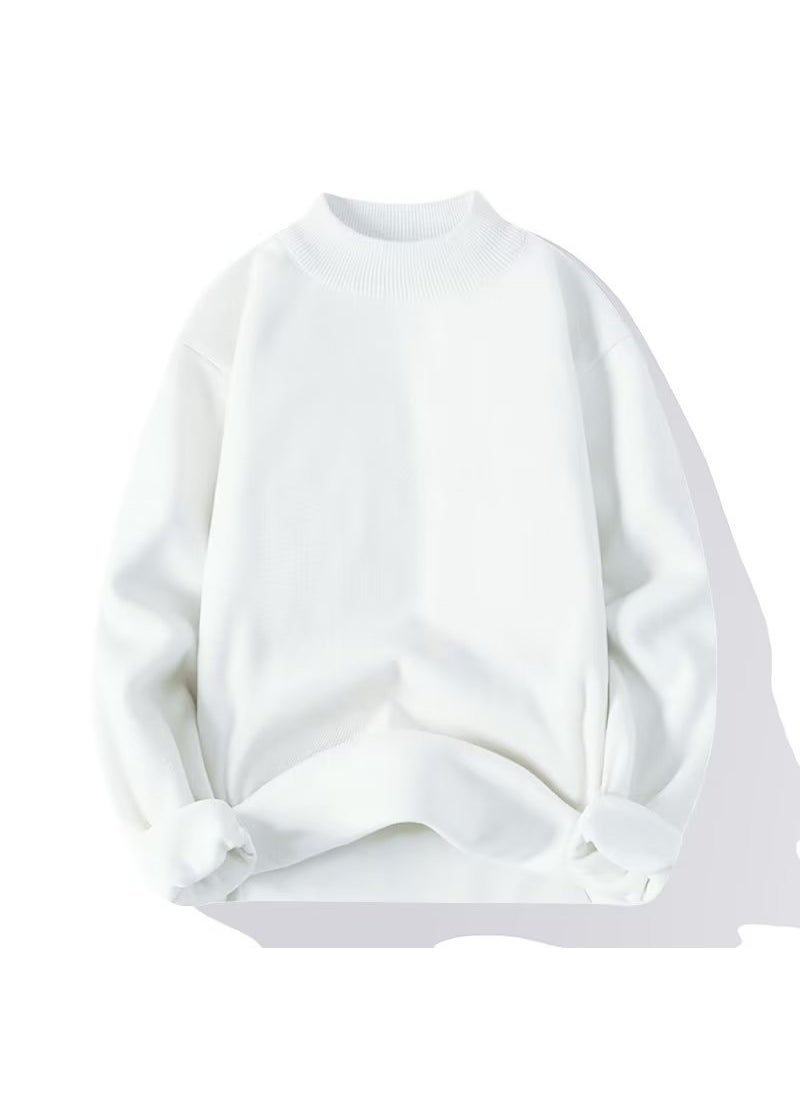 Generic - Winter Mens Thick Turtleneck Sweater Apricot - Image 1