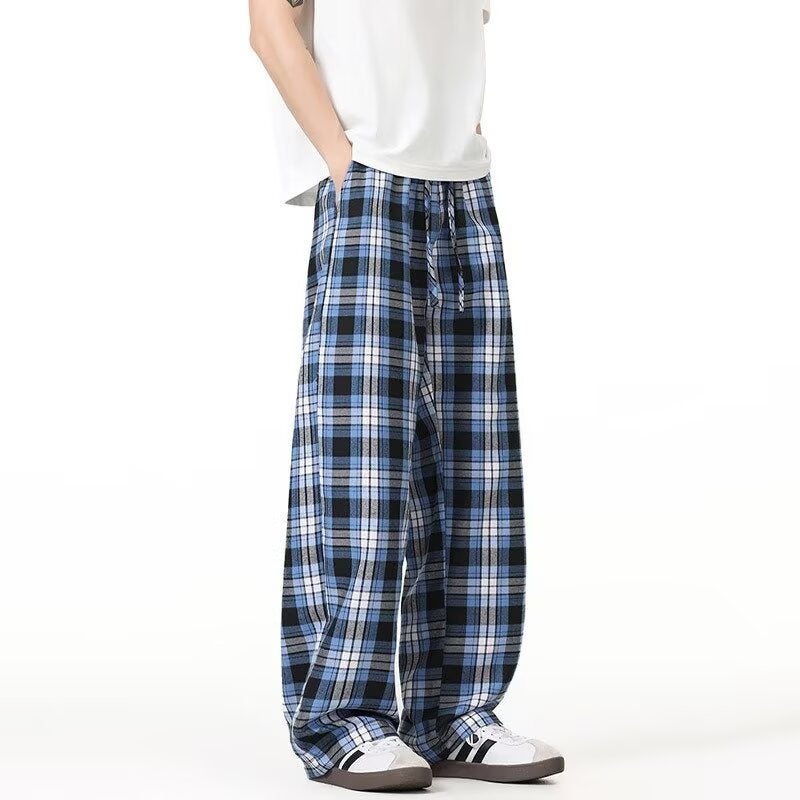 Plus Size Cotton Short Pyjama Bottoms - Blue - Image 5