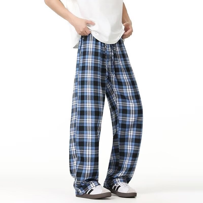 Plus Size Cotton Short Pyjama Bottoms - Blue - Image 2