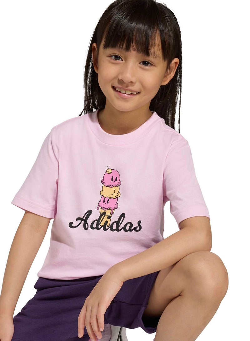Adidas Food Pack Graphic T-Shirt Kids - Image 3