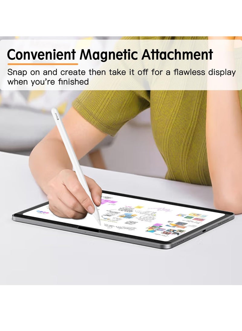 MIGOFAST iPad Pro 13 Inch M4 Paper Feel Magnetic Screen Protector 2024 7th Gen M4 Write and Draw Like on Paper Detachable and Reusable Compatible with Tempered Film Matte Finish - Image 3