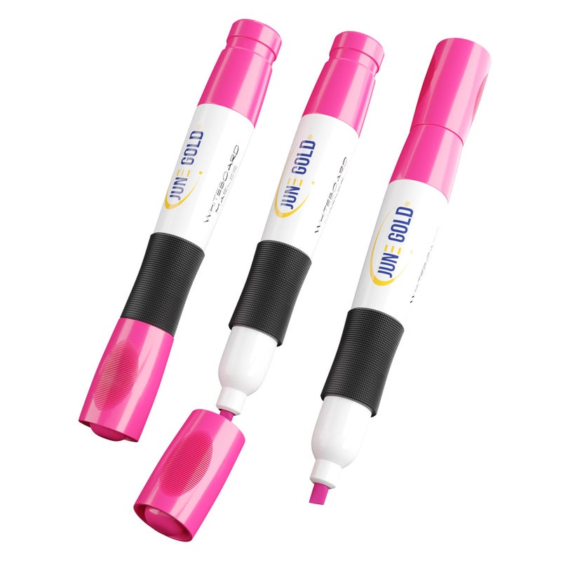 June Gold 39 Assorted Colored Dry Erase Whiteboard Markers, 13 Unique Colors, Chisel Tip, Low Odor, Comfortable Grip & Vivid Lines - Image 4