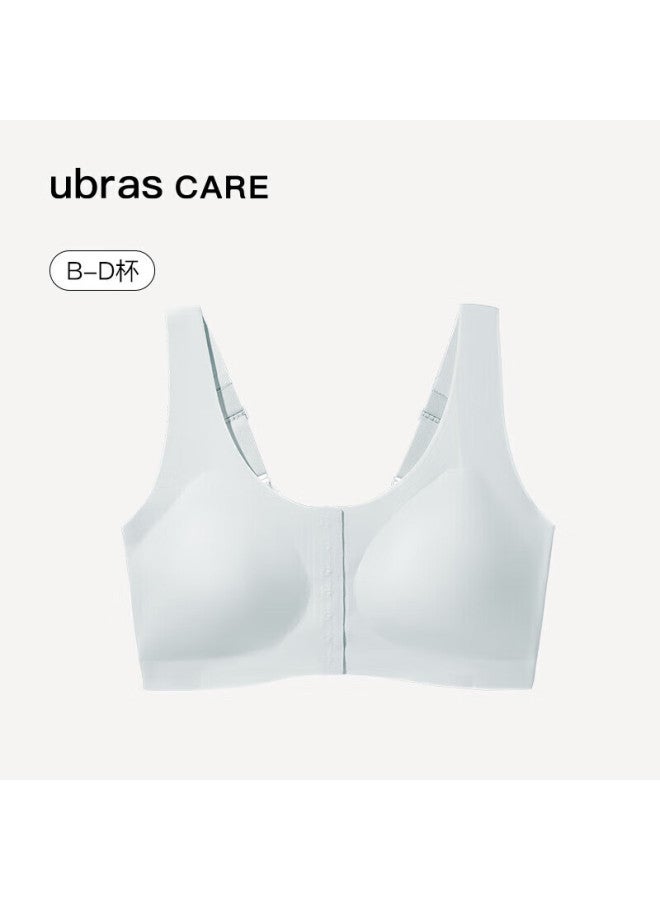 ubras Ubras Care New Postoperative Special No Size Front Open Buckle Seamless Bra Breast Prosthesis Bra Blue Xxl - Image 1