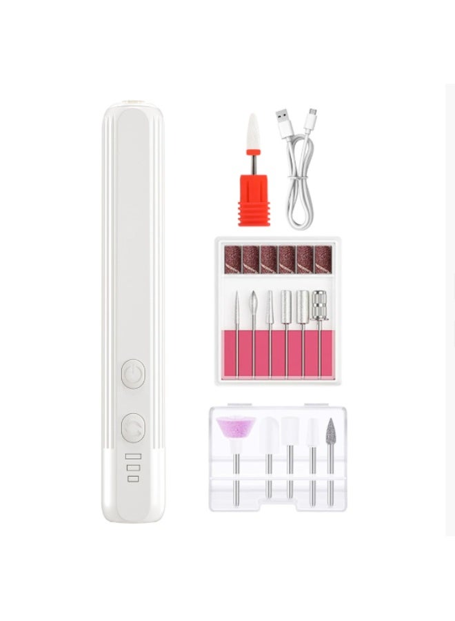Rechargeable Cordless Nail Drill & Electric Nail File – Portable Multi-Speed Nail Grinder for Acrylic, Gel & Natural Nails – Manicure & Pedicure Tool - Image 1