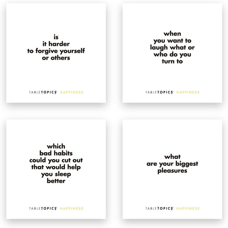 TableTopics Happiness - 135 Engaging Question Cards for Meaningful Conversations - Image 5
