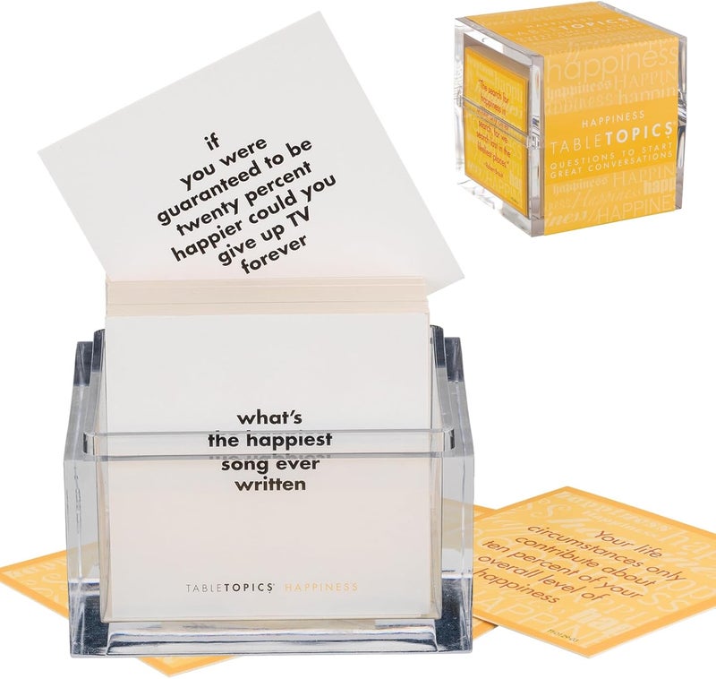 TableTopics Happiness - 135 Engaging Question Cards for Meaningful Conversations - Image 3