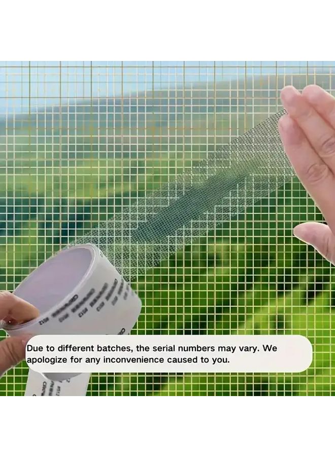 1 لفة شريط لاصق ذاتي لإصلاح شاشات النوافذ المضاد للماء والطارد للحشرات - Image 2