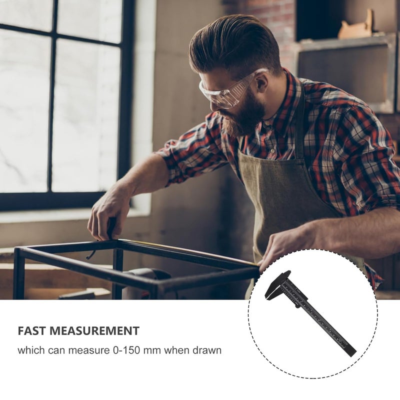 5Pcs Vernier Caliper Double Scale Measuring Tool for Jewelry Beads Precision Measurement - Image 5