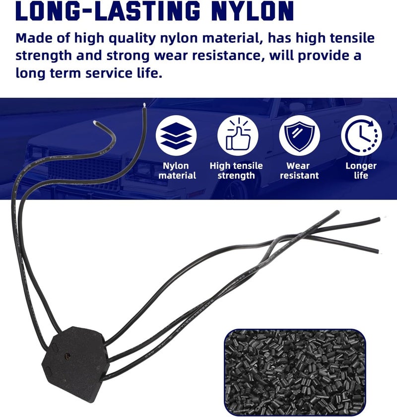 Alpha Rider Power Window Switch Pigtail 5-Way Connector Plug Wire Kit for 80's GM Vehicles - Image 5