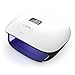 SUNUV UV LED Nail Lamp, UV Light for Gel Polish with 4 Timer Settings, Nail Dryer with LCD Display, Removable Base SUN4S Black - Image 2