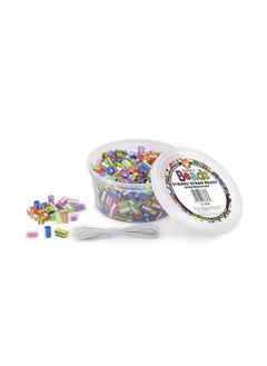 Hygloss Products 6828 Bucket O' Beads Teaching Material (6828) 300 Pcs  - Image 2
