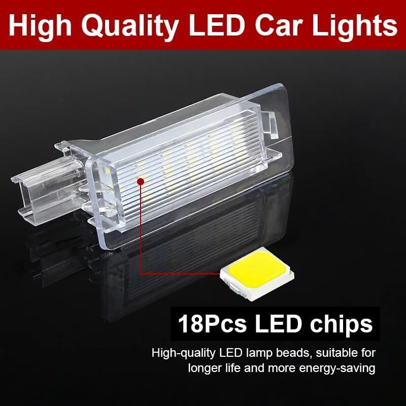 QASULER LED License Number Plate Light for Renault - Image 3