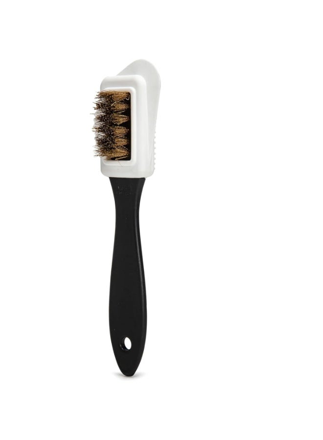 High-Quality Suede Multi-Functional Four-Sided Shoe Cleaning Brush With Brass Bristles Provides Excellent Cleaning Results And A Perfect Sleep Experience. - Image 1