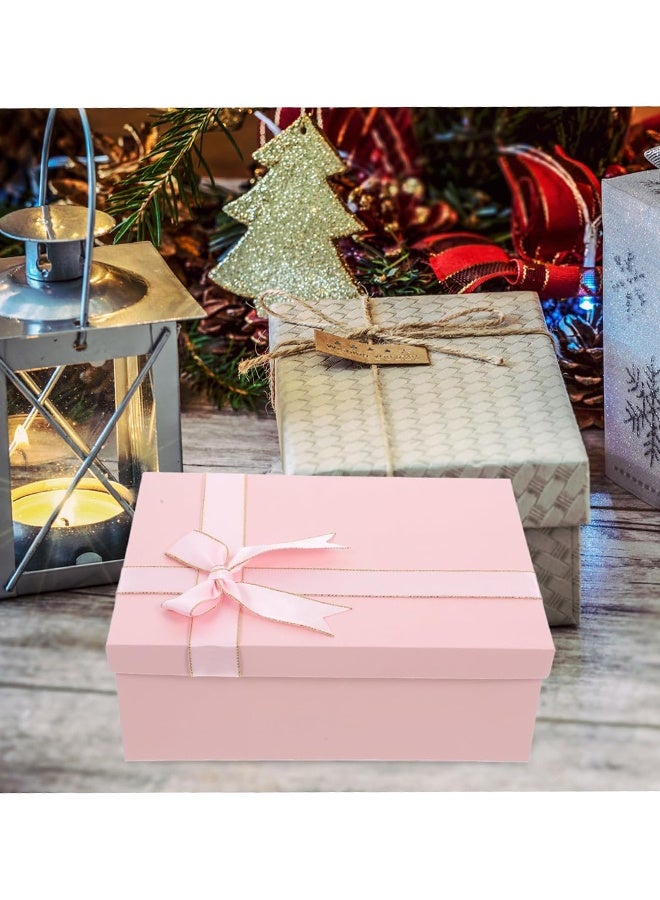 صندوق تذكاري شريط قوس للمهرجانات وصندوق قابل للطي لحفلات عيد الميلاد والمناسبات الخاصة تصميم أنيق - Image 5