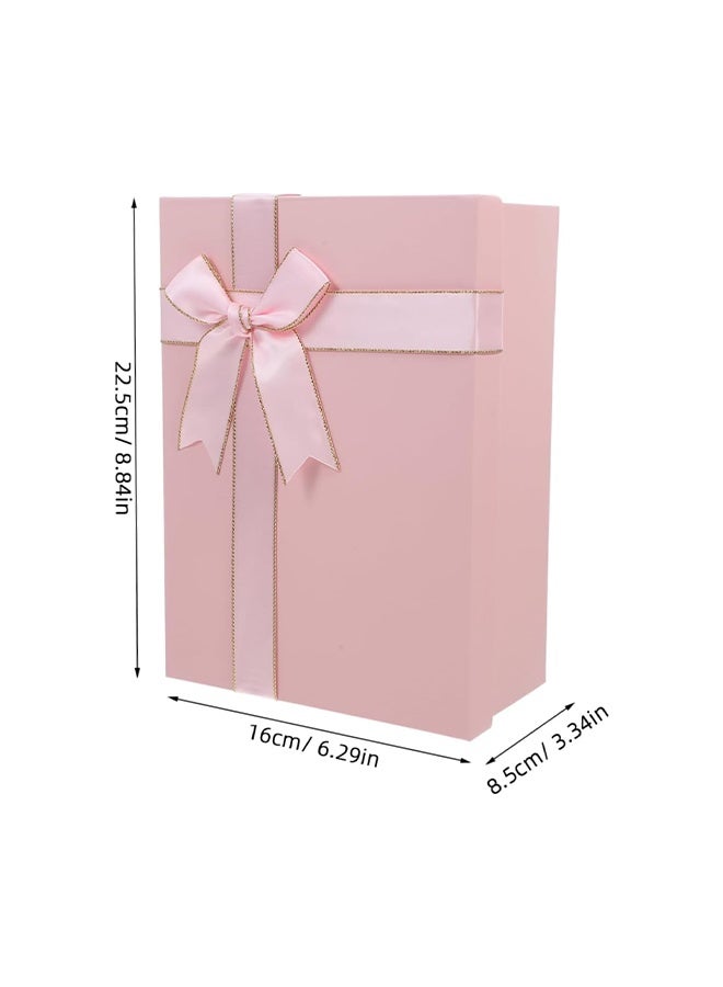 صندوق تذكاري شريط قوس للمهرجانات وصندوق قابل للطي لحفلات عيد الميلاد والمناسبات الخاصة تصميم أنيق - Image 2