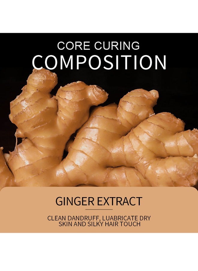 SADOER - Plant Ginger Hair Growth Serum - Hair Growth Product Essential Thickening Oil Scalp Treatments For Men Women Beauty For Hair Aroma Oil 30ml - Image 1